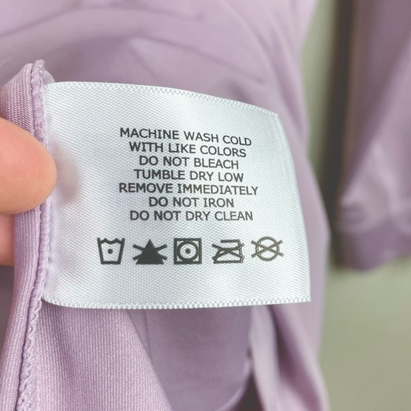 Coolibar Men's XL UPF 50+ Agility Perfromance Pullover Lilac Purple Long Sleeve - Picture 11 of 15